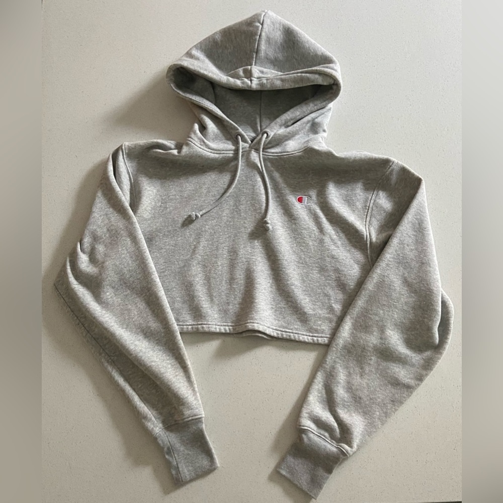 CHAMPION cropped hoodie